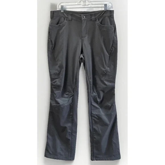 Women's Duluth Lined Flexpedition Utility Cargo Pants Sz 12 Nylon Blend 29" Ins - Picture 1 of 12